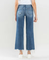 MID RISE RAW HEM WIDE LEG JEANS LV1246: MESMERIZES / 26