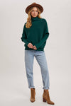 SLOUCH NECK DOLMAN PULLOVER