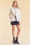 Washed Moto Jacket - 10196J