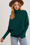 SLOUCH NECK DOLMAN PULLOVER