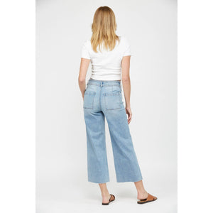 CROPPED WIDE LEG WITH FRONT POCKET