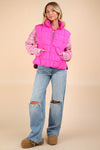 NJ90282-Solid Puffer Padded Warm Vest