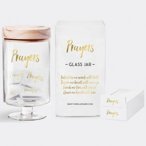 Prayers Glass Jars